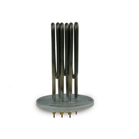 HEATER 6 HOLE FLANGE ø=mm.130 L.=mm.180 W.3500 V.230/400    
