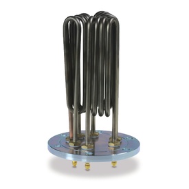 RESISTENZA FLANGIA 6 FORI ø=mm.195 L=mm280 W.12000 V.230/400