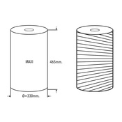 CARTUCCIA MAXI F ø=330 h=465 FILTRANTE