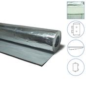 TESSUTO COIBENT.METALLIZ.CON FELTRO mm.6+ALLUMINIO h=mm.1400
