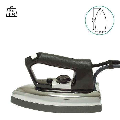 FERRO ELETTROVAPORIZZANTE H5E NEW PIASTRA GRANDE NERA