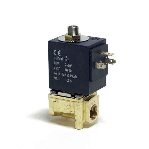 ELETTROVALVOLA ARIA SIRAI L321B02A 1/4" N.A. - V.230