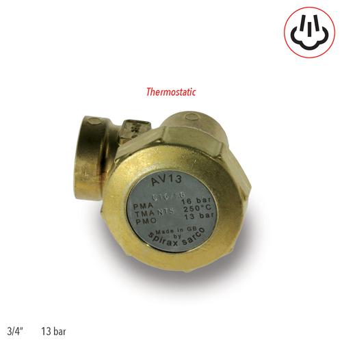SPIRAX SARCO AV13 THERMOSTATIC AIR VENT FOR STEAM 3/4"