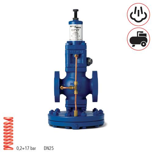 SPIRAX SARCO DP27 STEAM PRESSURE REDUCER 0,2-17 bar DN25