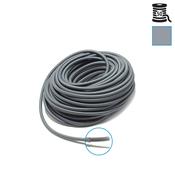 TUBO VAPORE EPDM mm.5x10 RIVESTIMENTO POLIESTERE GRIGIO