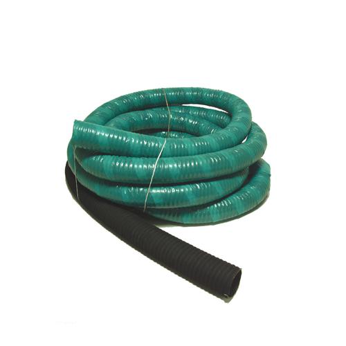TUBO ASPIRAZIONE IN GOMMA CON SPIRALE ACCIAIO ø=mm.80