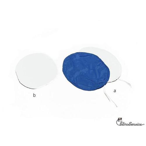 MANUAL PADDED PLATE COVER - BLUE                            