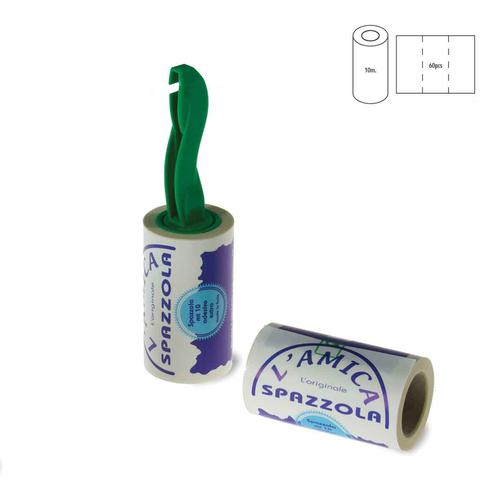 SPAZZOLA ADESIVA CON RICAMBIO